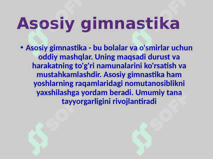 Gimnastika turlari 4