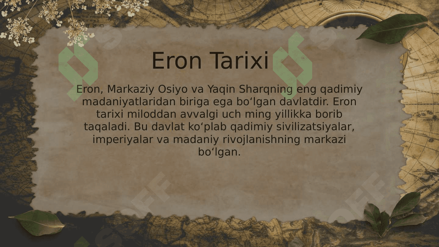 Eron davlatining tarixi 2