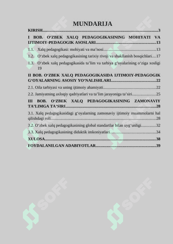 O‘zbek xalq pedagogikasida ijtimoiy-pedagogik g‘oyalar 2
