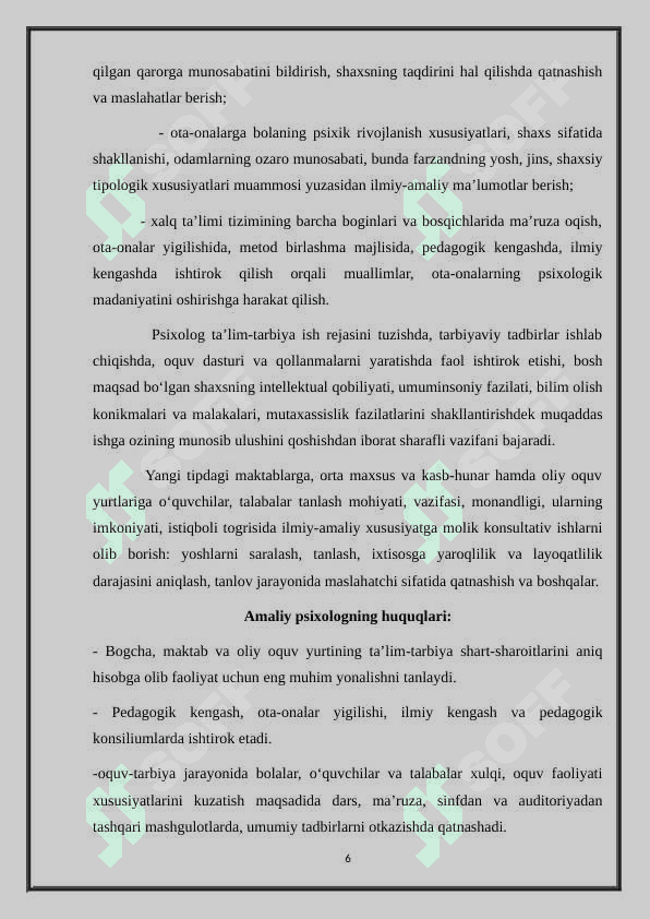 Psixologning etikaviy standartlari 6