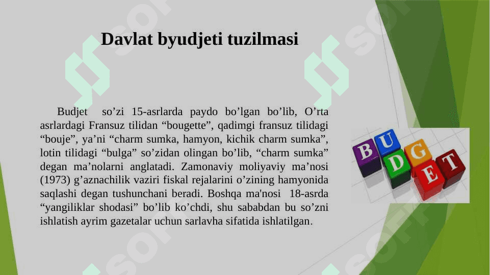 Budjet tizimini boshqarish 3