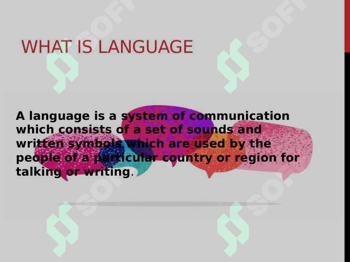 Language matters 2