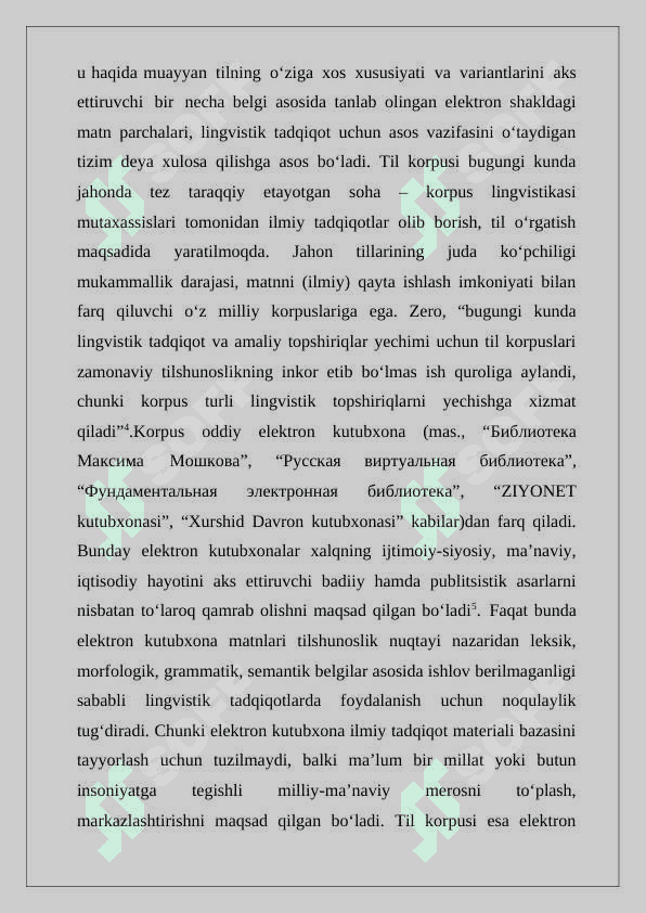 Korpus lingvistikasi 6