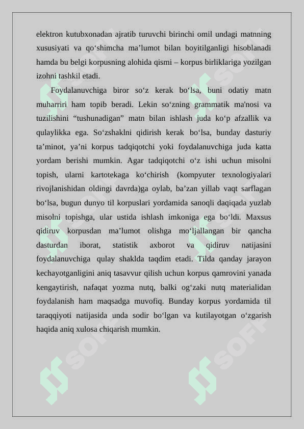 Korpus lingvistikasi 8