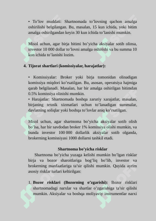 Birjadagi Shartnoma (Word) 3