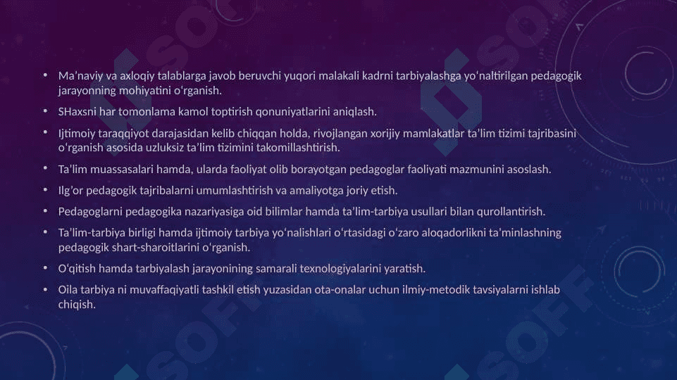 Pedagogika fanining predmeti, tadqiqot metodlari 4