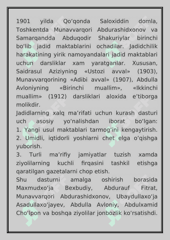 JADIDLAR haqida 4