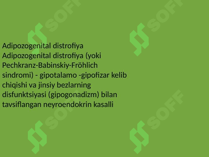Adipozogenital distrofiya 2