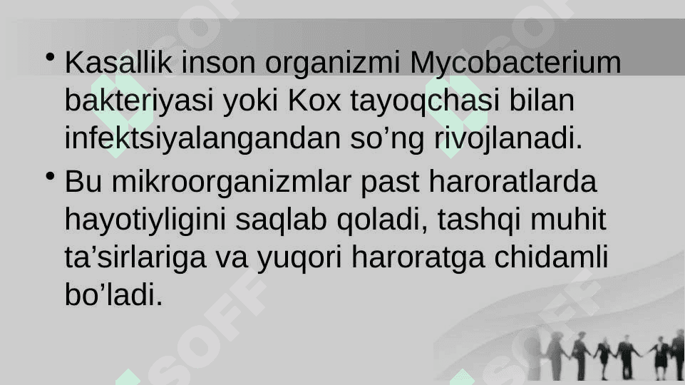 Sil kasalligi. Sil kasalligida og’iz bo’shlig’ida bo’ladigan o’zgarishlar. Ularni tashxislash va davolash. 4