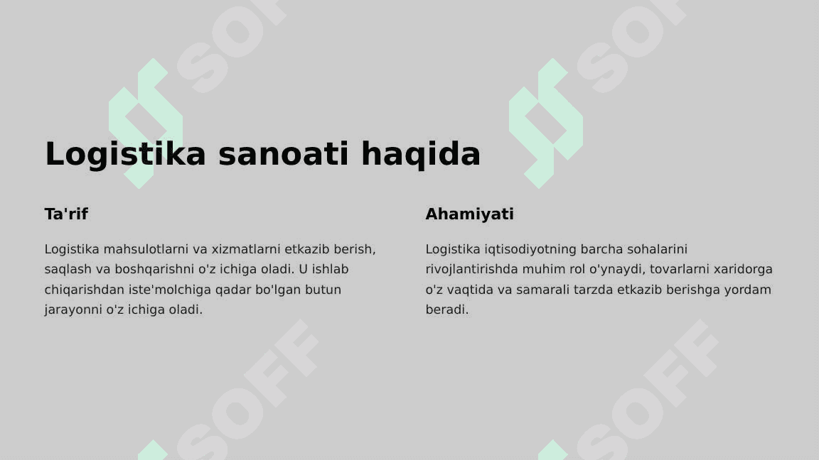 Dunyodagi Top 10 ta yirik logistika kompaniyalari 3
