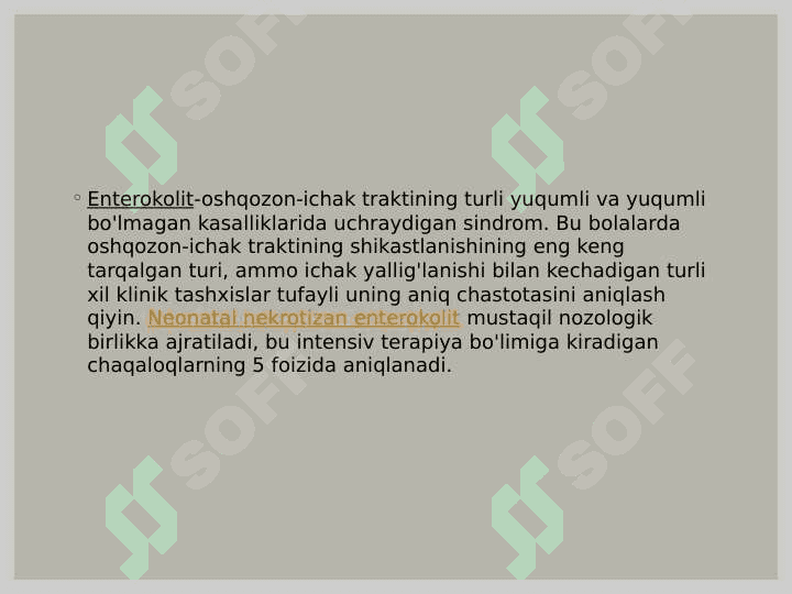 Surunkali enterokolit 3