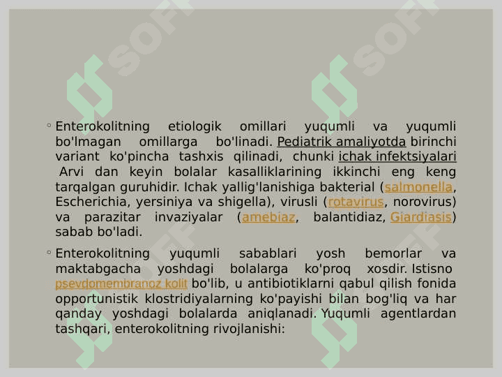 Surunkali enterokolit 5