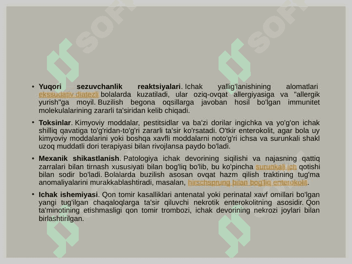 Surunkali enterokolit 7