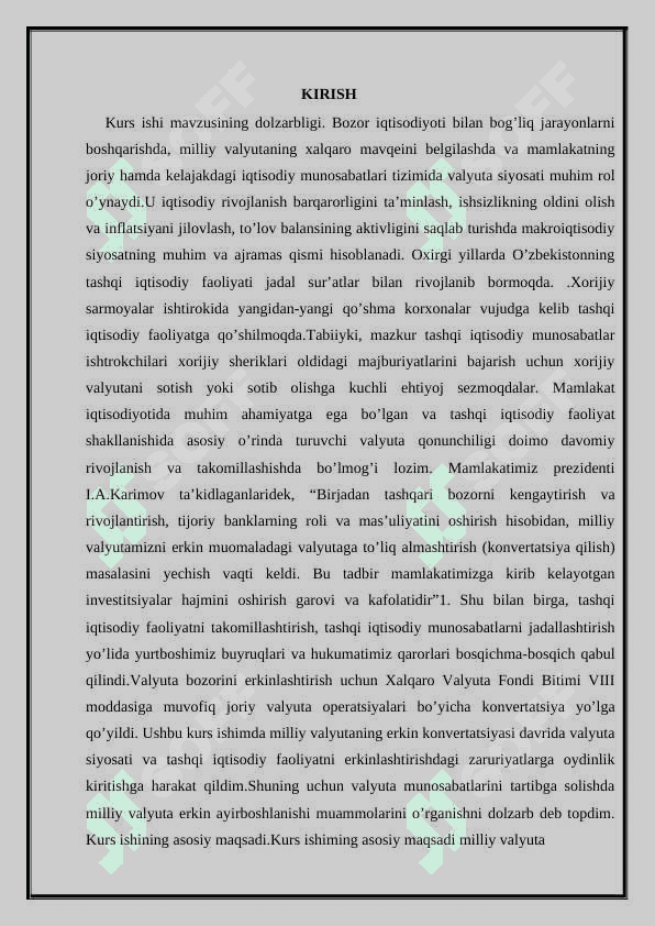O'zbekiston Respublikasida makroiqtisodiy barqarorlashtirishning xususiyatlari. 2