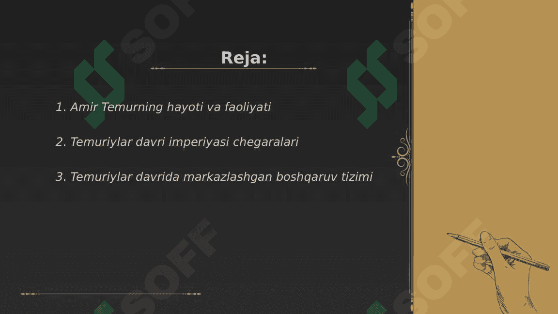 Amir Temur va Temuriylar davri tarixiy geografiyasi 2