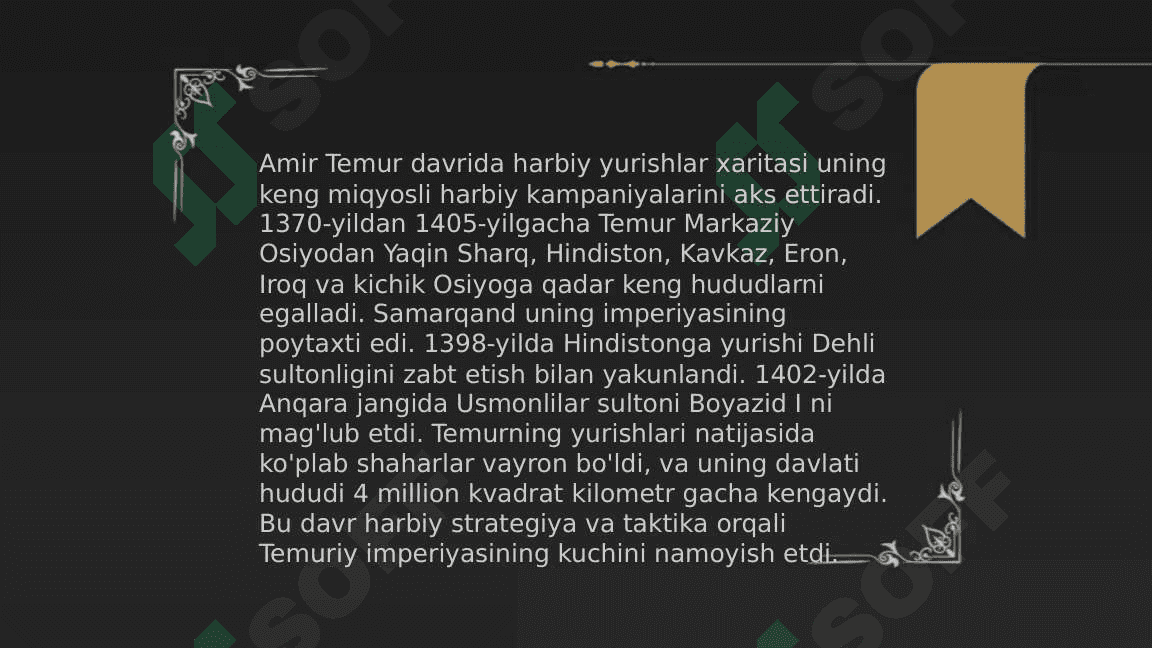 Amir Temur va Temuriylar davri tarixiy geografiyasi 7
