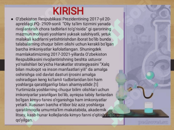 Oksidlanish – qaytarilish metodi yordamida titrlash 2