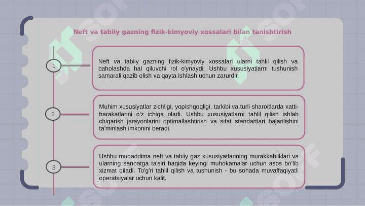 Neft va tabiiy gazning fizik-kimyoviy xossalari va analizi 3