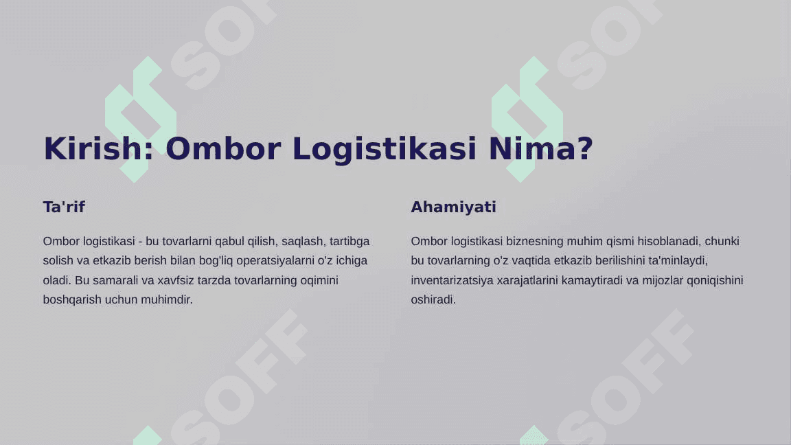 Ombor logistikasi 3