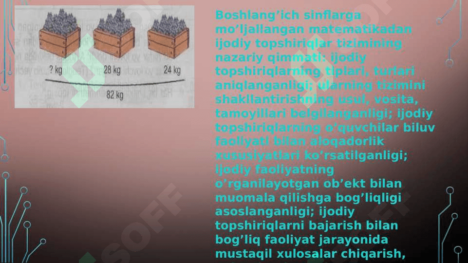 DTS dastur va dasturlik sinflar kesimida 6