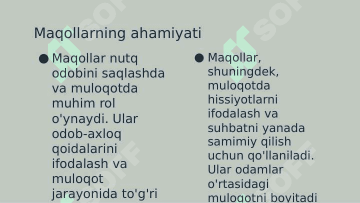 O`zbek xalq maqollarida nutuq odobi 6