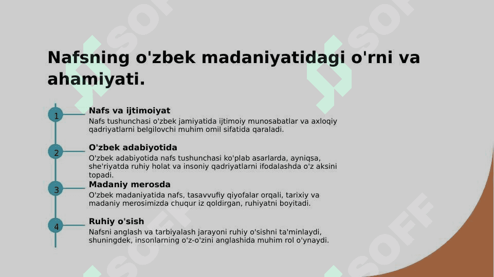 Nafs haqida tasaffuf allomarining qarashlari 4