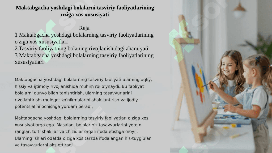 Maktabgacha-Yoshdagi-Bolalarning-Tasviriy-Faoliyatlari 2