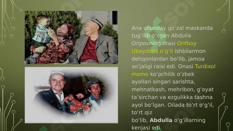 Abdulla Oripov  hayoti va ijodi 4