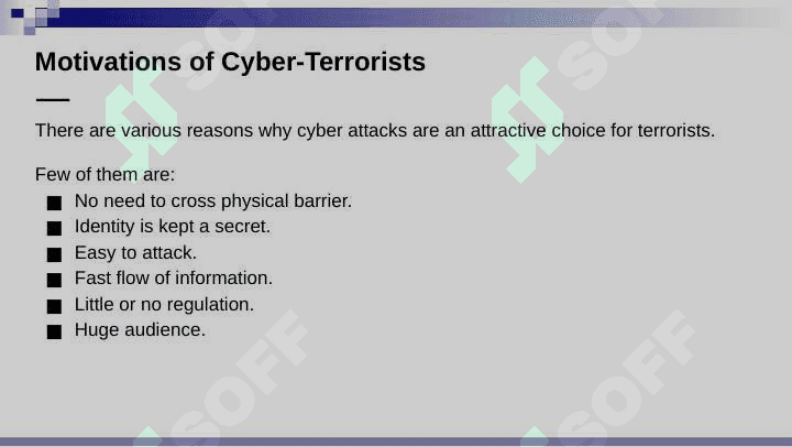 The application of mixed method in developing a cyber terrorism framework 7