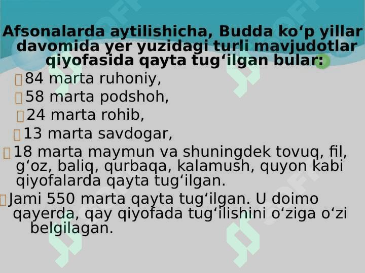 Buddaviylikdini va ta'limoti 7