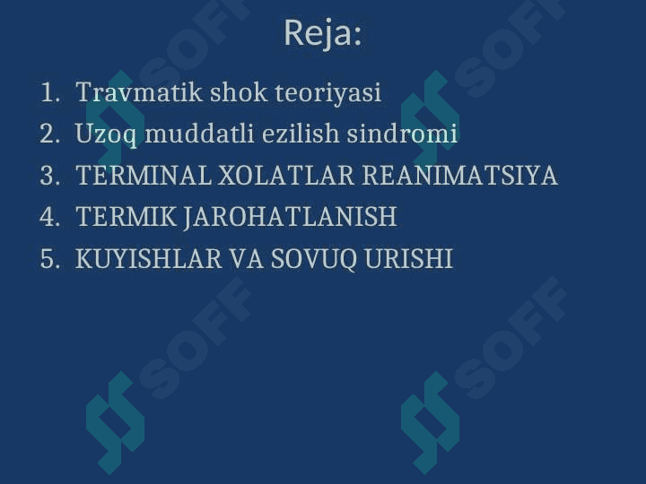 TRAVMATIK SHOK. 2