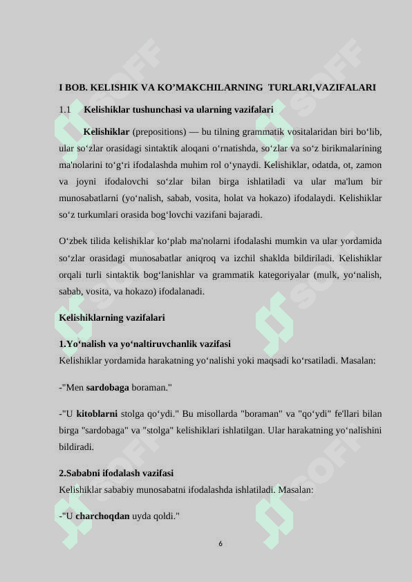 KELISHIKLAR VA KO’MAKCHILAR SINONOMIYASI 6