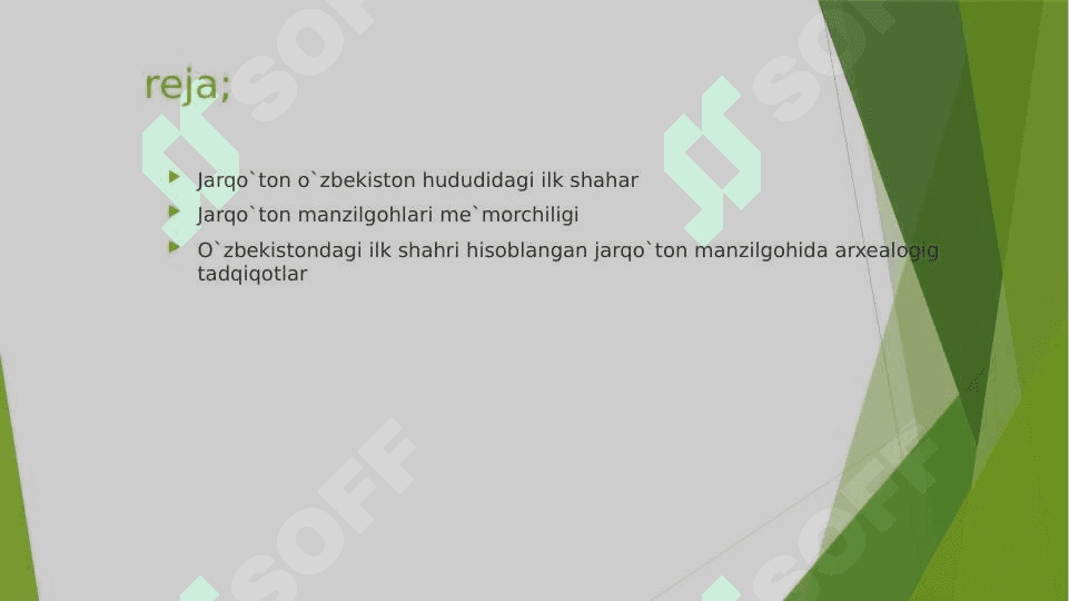 JARQO`TON-O`ZBEKISTON HUDUDIDAGI ILK SHAHAR ME`MORCHILIGINING O`ZIGA XOS USLUBLARI 2