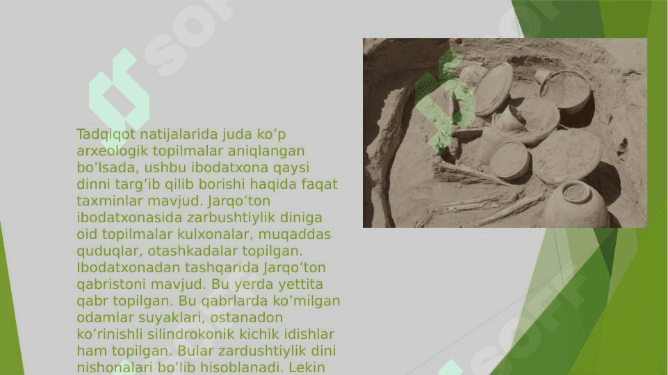 JARQO`TON-O`ZBEKISTON HUDUDIDAGI ILK SHAHAR ME`MORCHILIGINING O`ZIGA XOS USLUBLARI 3