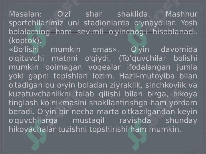 O’quvchilarni mustaqil fikrlashga o’rgatish metodikasi 5