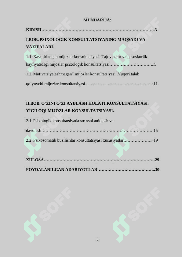 PSIXOLOGIK KONSULTATSIYANING MAXSUS MUAMMOLARI 2