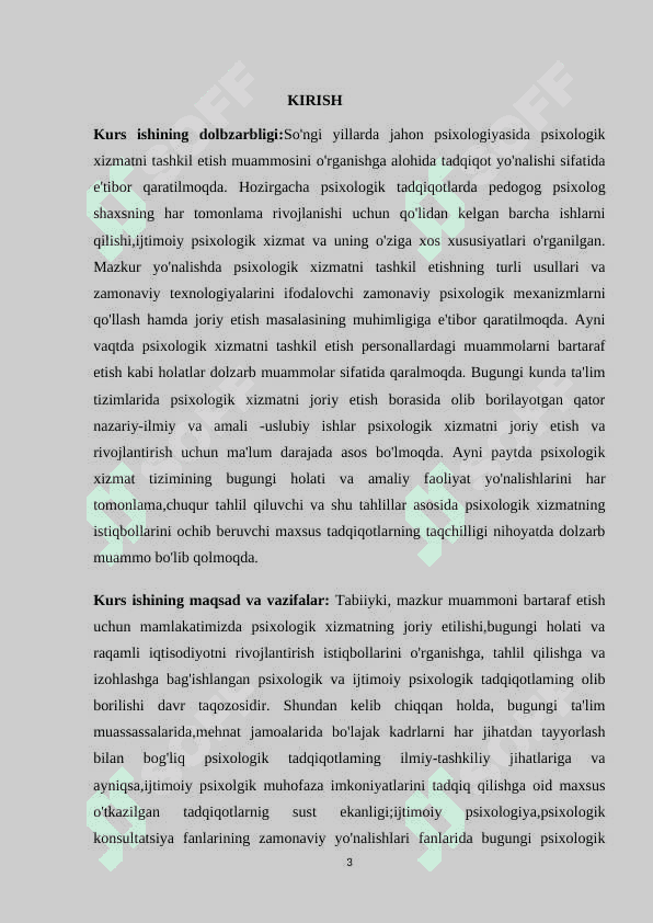 Psixologik xizmat bozori 3