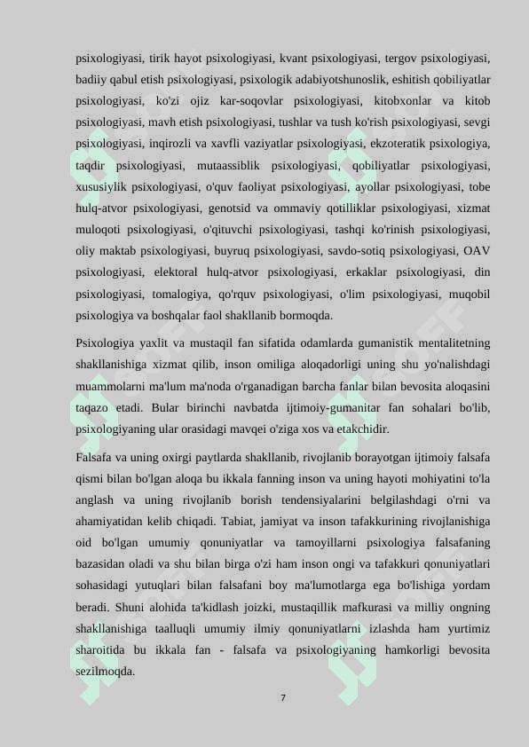 Psixologik xizmat bozori 7