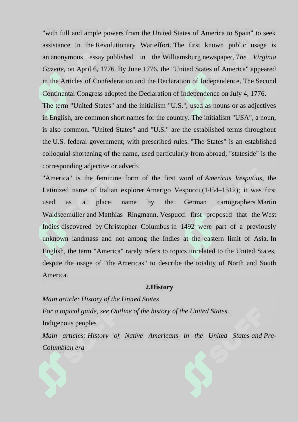 The United States of America 4