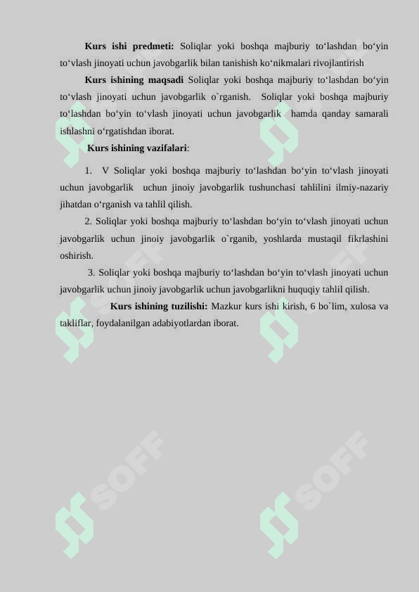 Soliqlar yoki boshqa majburiy to‘lashdan bo‘yin to‘vlash jinoyati uchun javobgarlik 4