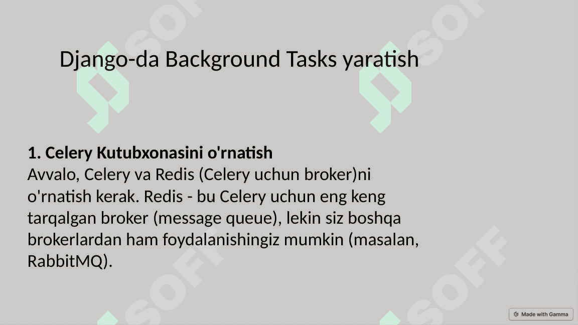 Django Baskground Tasks 2