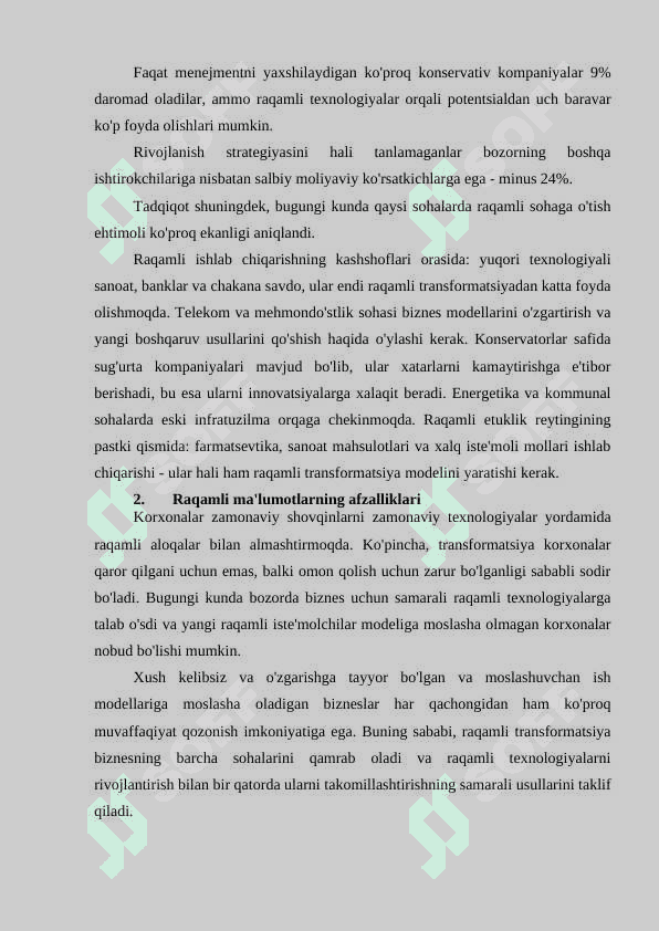Raqamli korxona 3