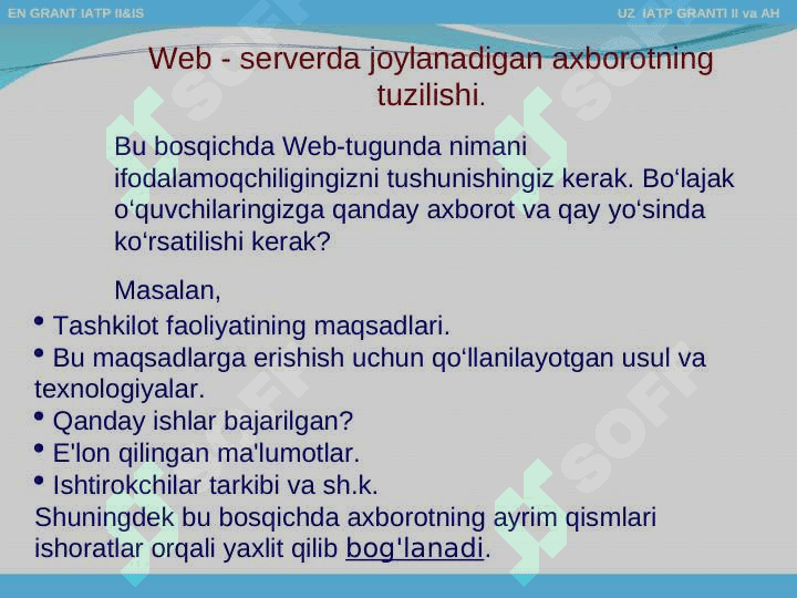 Web sahifalar yaratish 4