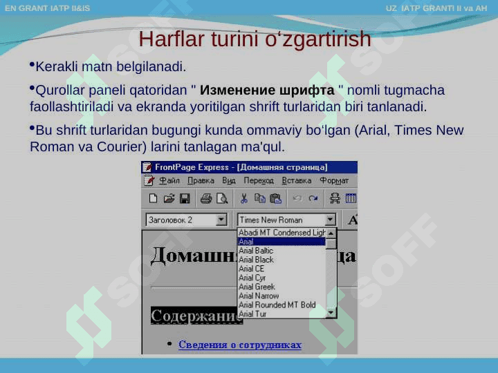 Web sahifalar yaratish 8
