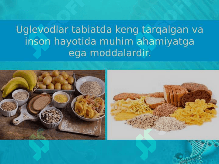 Uglevodlar klassifikatsiyasi.Monosaxaridlar.Olinishi va xossalari 3