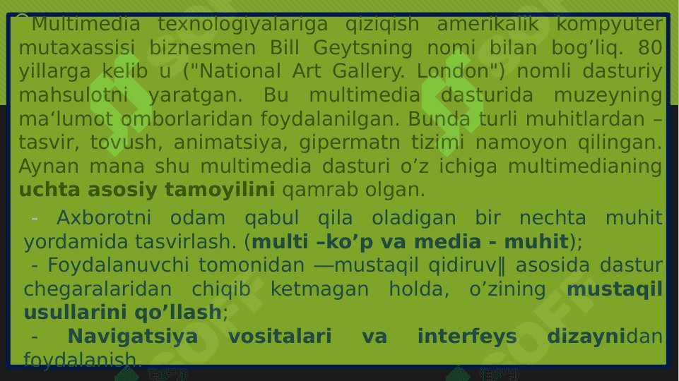 Taqdimot tayyorlash va taqdim etish usul va vositalari 4