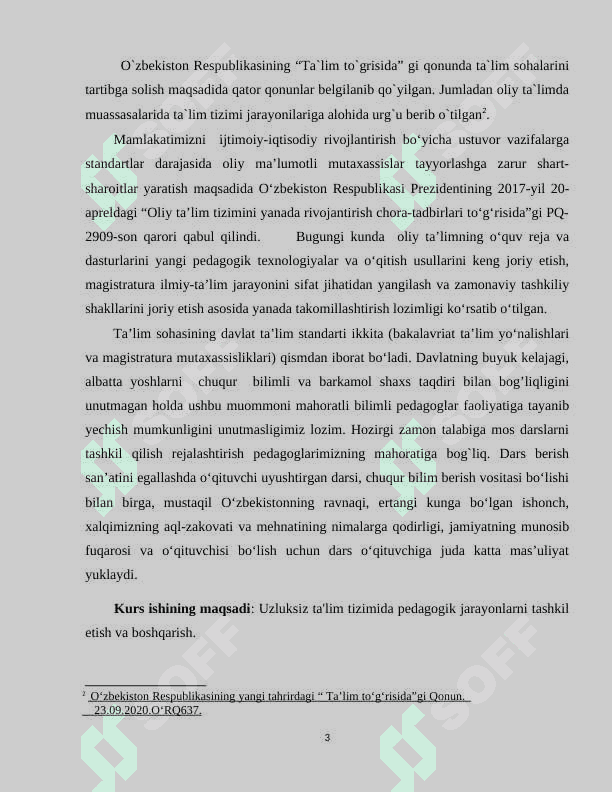 UZLUKSIZ TA’LIM 3