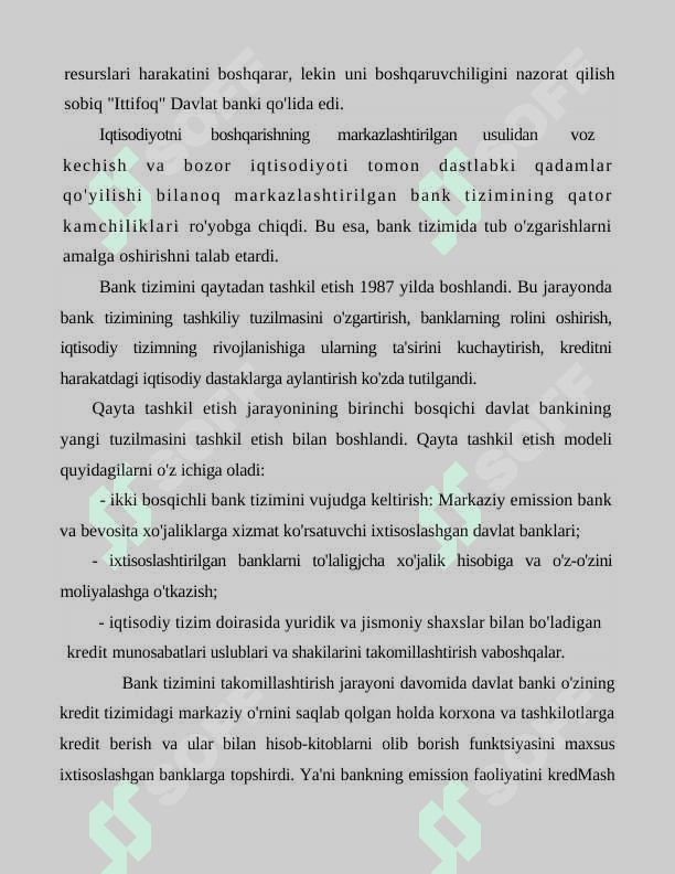 O'ZBEKISTON RESPUBLIKASI BANK TIZIMI 3