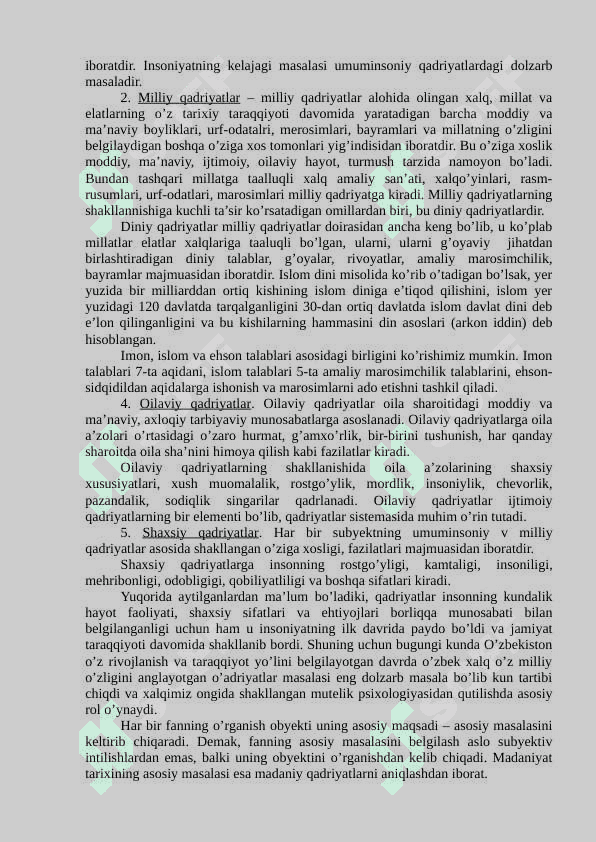 QADRIYATLAR FALSAFASI (AKSIOLOGIYA) 4