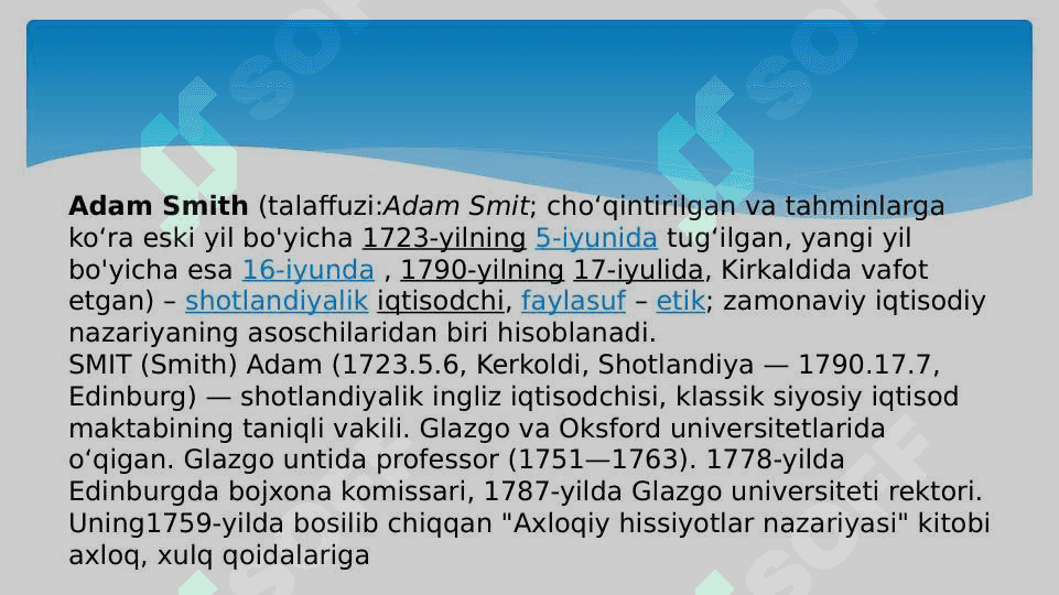 A.SMITNING  IQTISODIY G’OYALARI 3